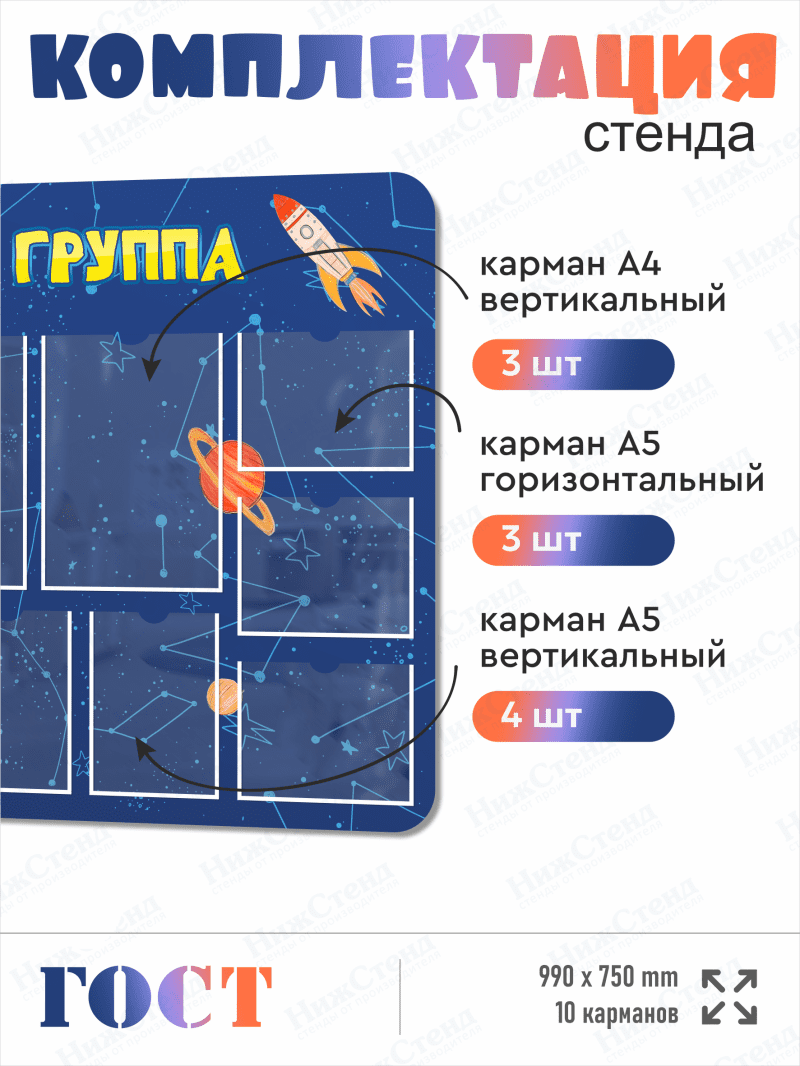 Стенд информационный "Наша группа" — изображение 3