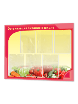 Стенд "Организация питания в школе"