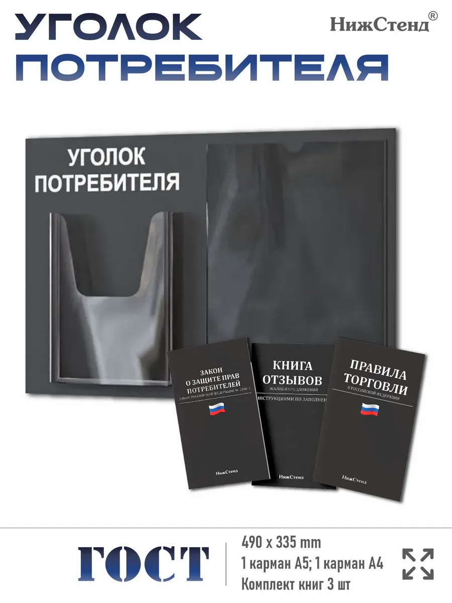 Уголок потребителя покупателя 2025