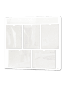 Школьный стенд с карманом для заголовка