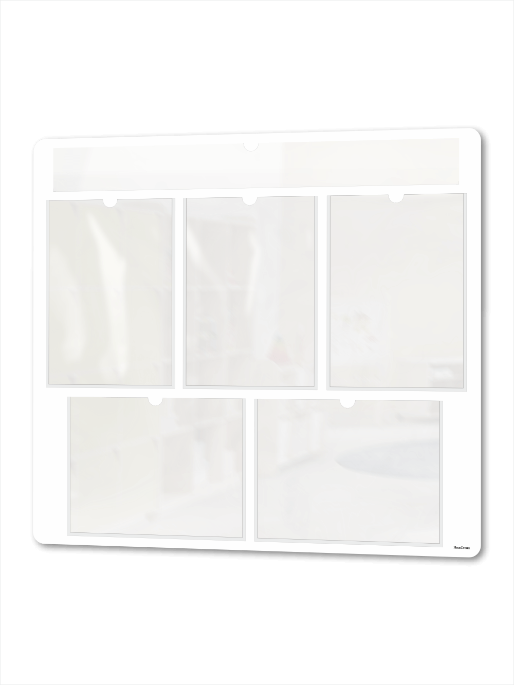 Школьный стенд с карманом для заголовка 1 Школьный стенд с карманом для заголовка