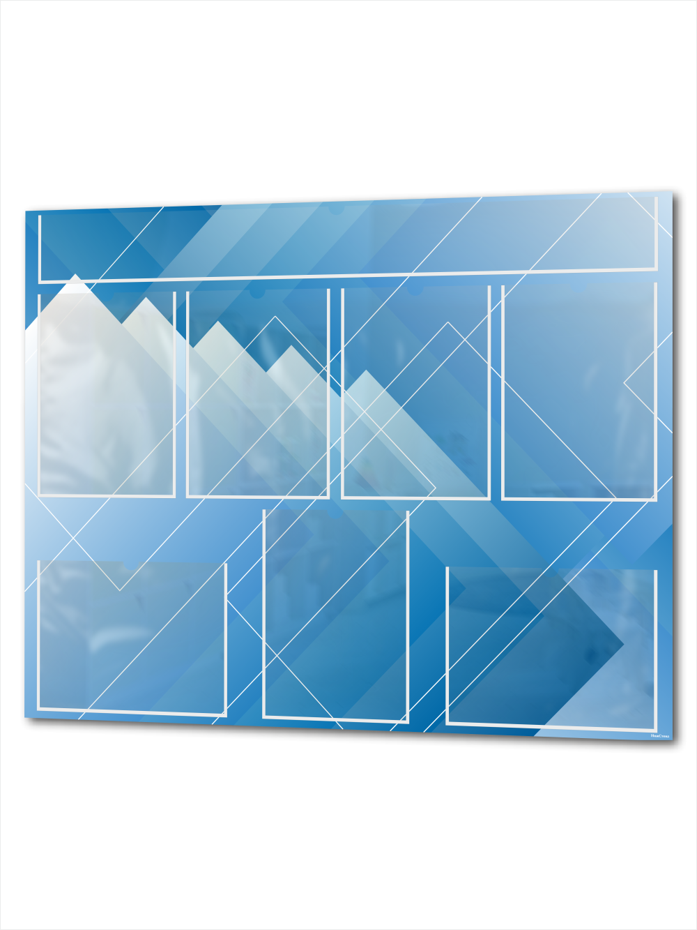 Информационный стенд с карманом для заголовка 1 Информационный стенд с карманом для заголовка