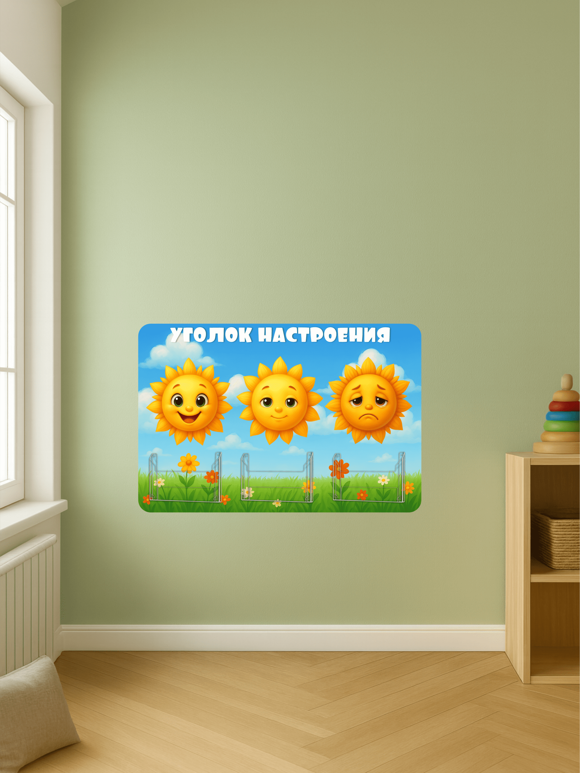 Стенд "Уголок настроения" 2 Стенд "Уголок настроения" — изображение 2