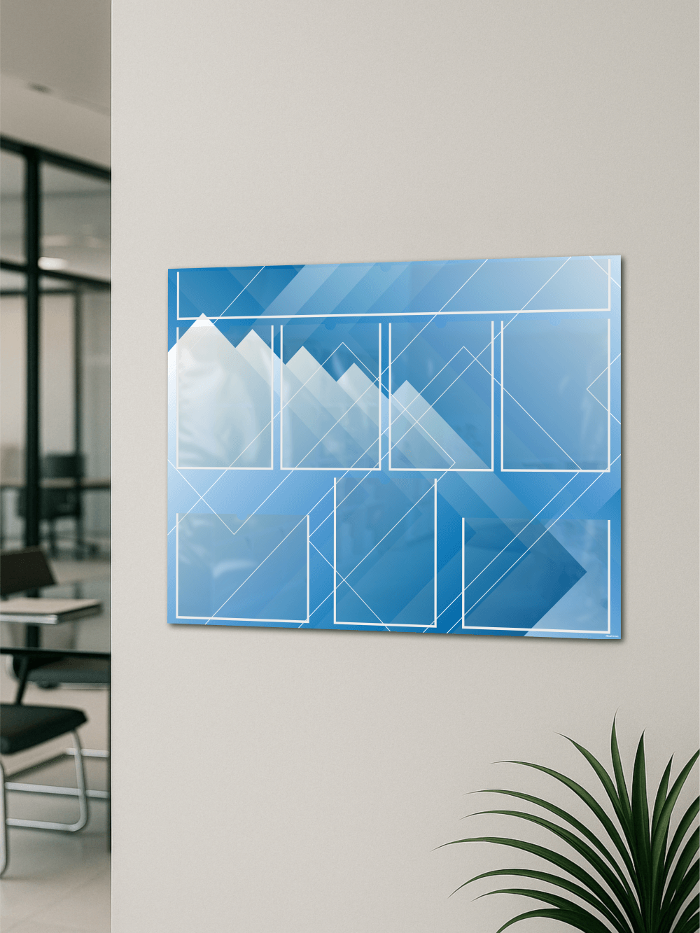 Информационный стенд с карманом для заголовка 2 Информационный стенд с карманом для заголовка — изображение 2