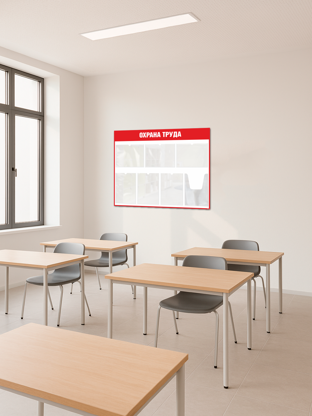 Стенд охрана труда уголок безопасности 99х75см 5 Стенд охрана труда уголок безопасности 99х75см — изображение 5