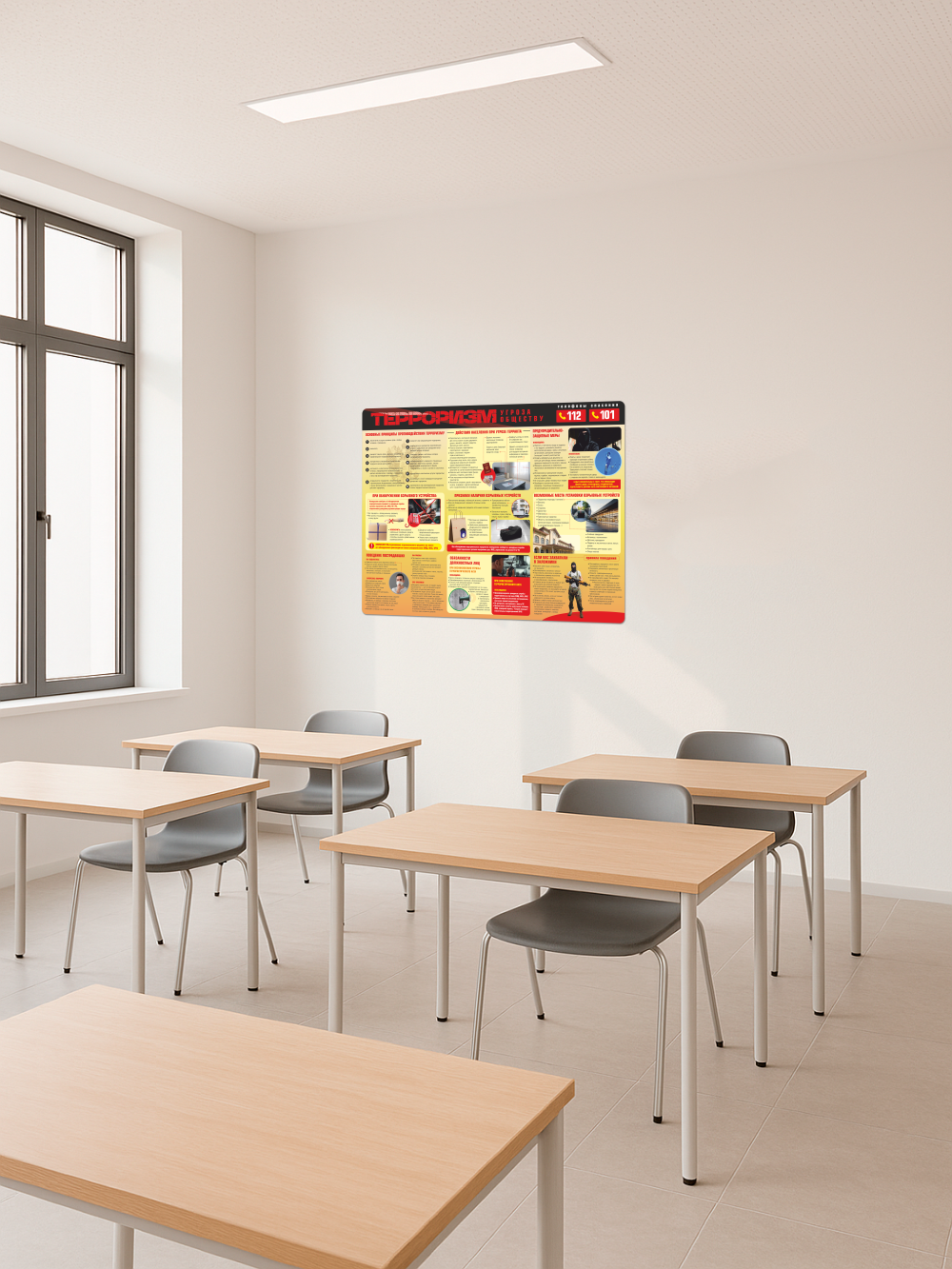 Стенд «Терроризм — угроза обществу» 99×75 см 5 Стенд «Терроризм — угроза обществу» 99×75 см — изображение 5