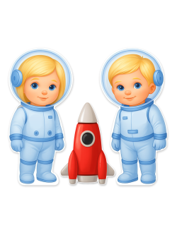 Ростовые фигуры ко дню космонавтики