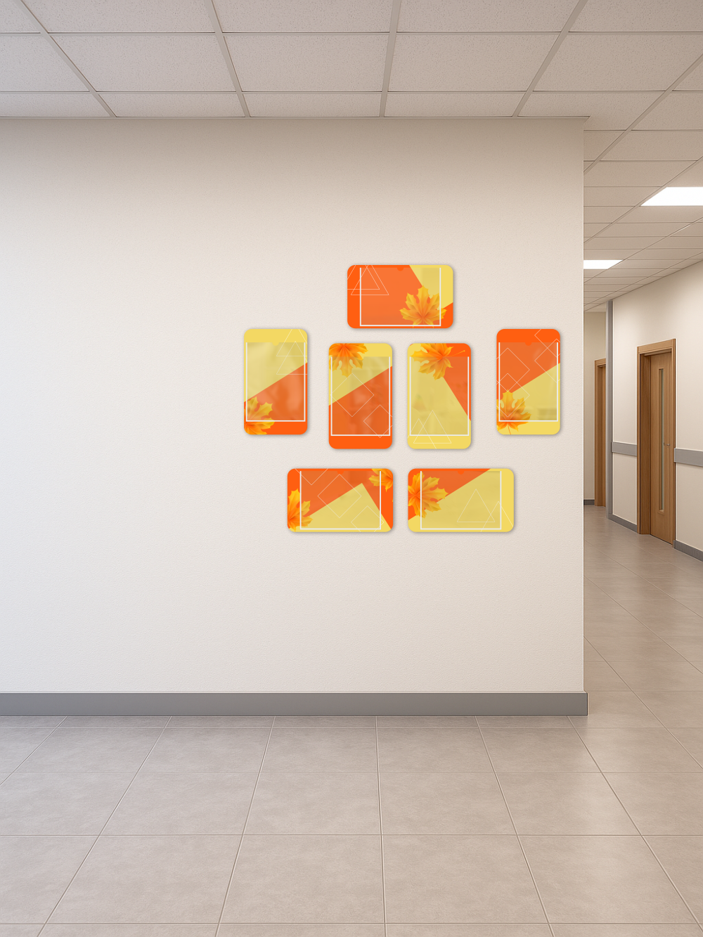 Комплект из 7 мини стендов с карманами 5 Комплект из 7 мини стендов с карманами — изображение 5