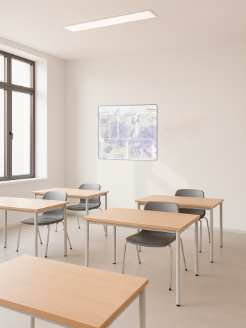 Информационный стенд с карманом для заголовка 2 Информационный стенд с карманом для заголовка — изображение 2