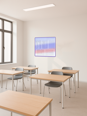 Информационный стенд с карманом для заголовка 2 Информационный стенд с карманом для заголовка — изображение 2