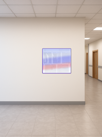 Информационный стенд с карманом для заголовка 5 Информационный стенд с карманом для заголовка — изображение 5