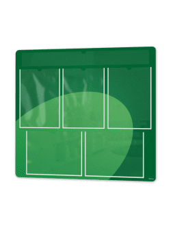 Информационный стенд с карманом для заголовка