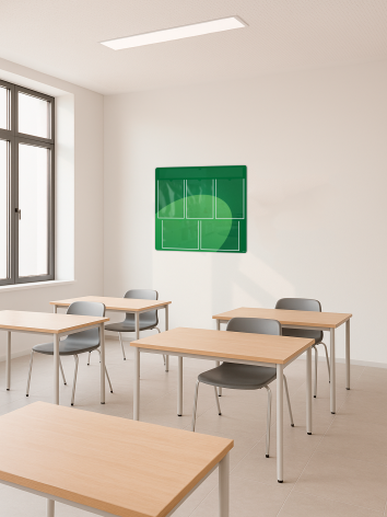 Информационный стенд с карманом для заголовка 2 Информационный стенд с карманом для заголовка — изображение 2