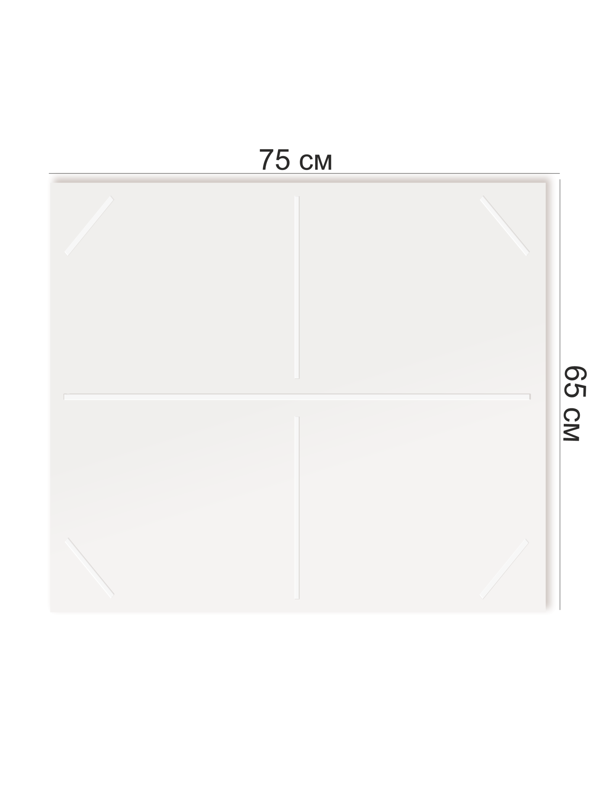 Информационный стенд с карманом для заголовка 4 Информационный стенд с карманом для заголовка — изображение 4