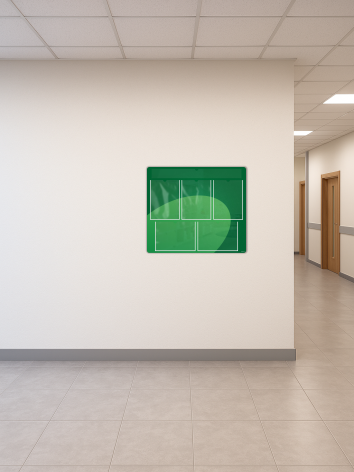 Информационный стенд с карманом для заголовка 5 Информационный стенд с карманом для заголовка — изображение 5