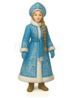 Ростовая фигура Снегурочка 150×61 см