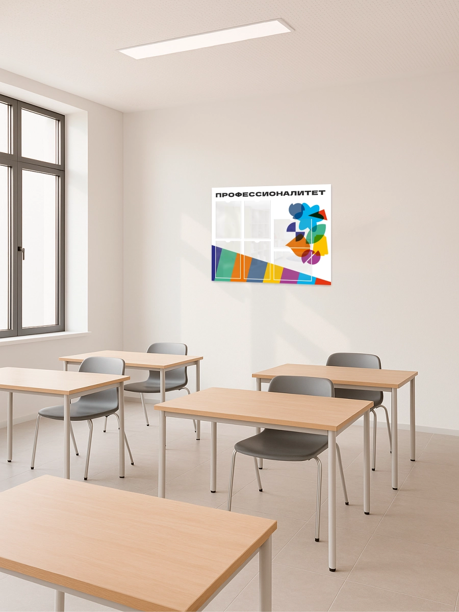 Стенд информационный "Профессионалитет" 4 Стенд информационный "Профессионалитет" — изображение 4