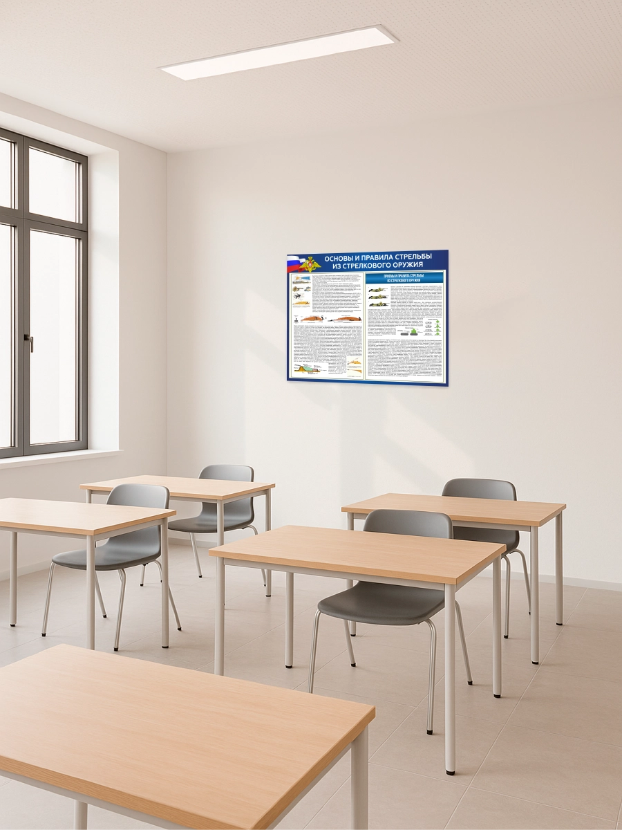 Стенд “Основы и правила стрельбы из стрелкового оружия” 99×75 см — изображение 5
