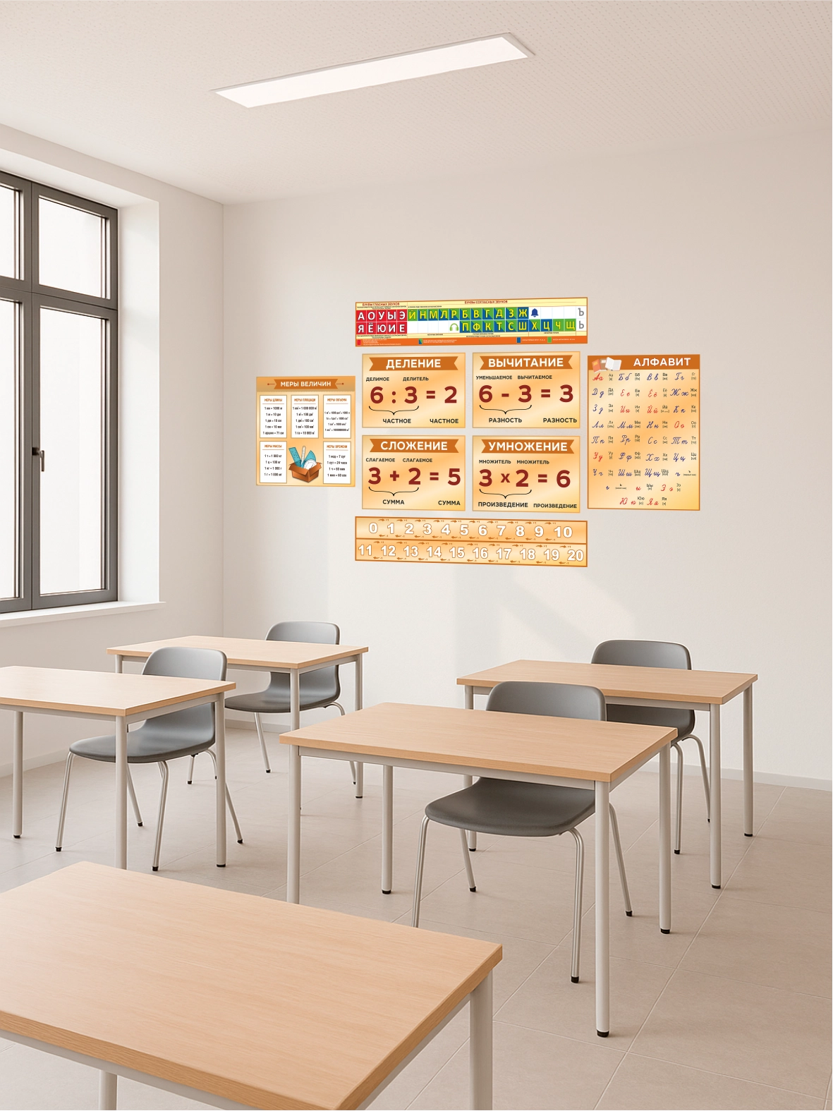 Комплект стендов в начальную школу 2 Комплект стендов в начальную школу — изображение 2