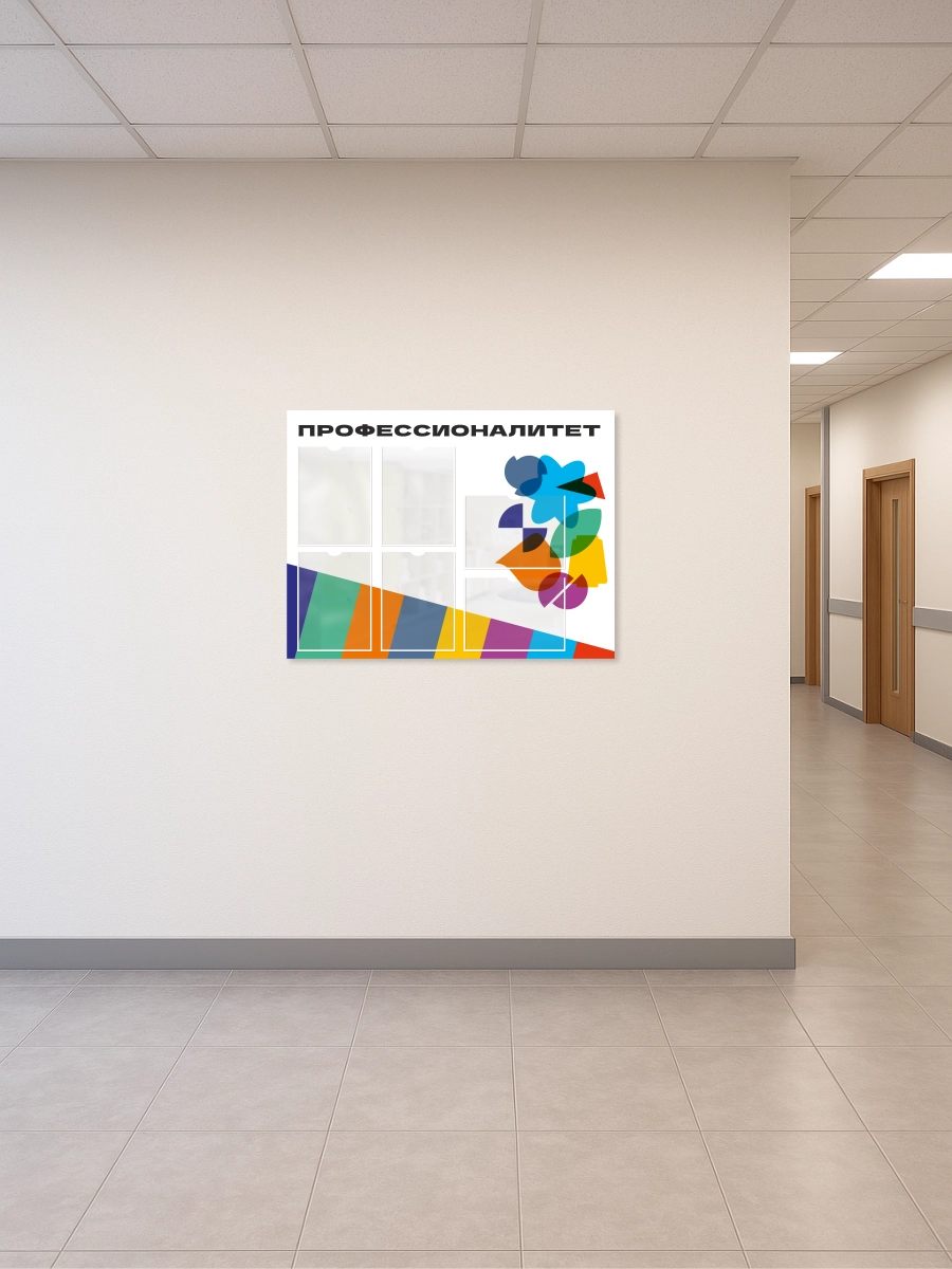 Стенд информационный "Профессионалитет" 5 Стенд информационный "Профессионалитет" — изображение 5