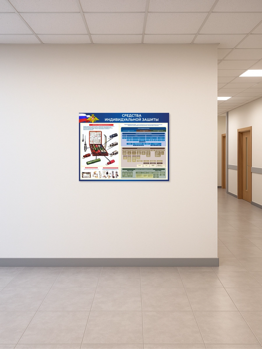 Стенд “Средства индивидуальной защиты” 99×75 см — изображение 2