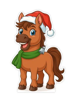 Ростовая фигура «Лошадка новогодняя»