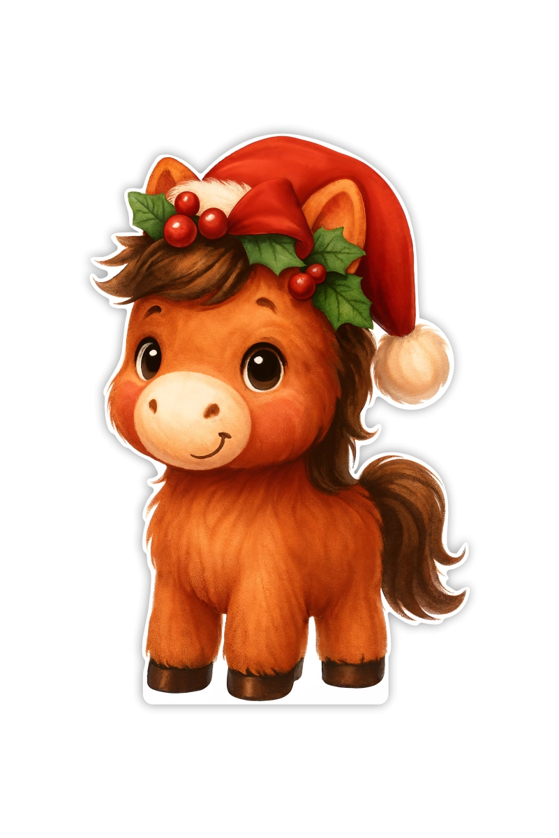 Ростовая фигура «Лошадка новогодняя» 1 Ростовая фигура «Лошадка новогодняя»