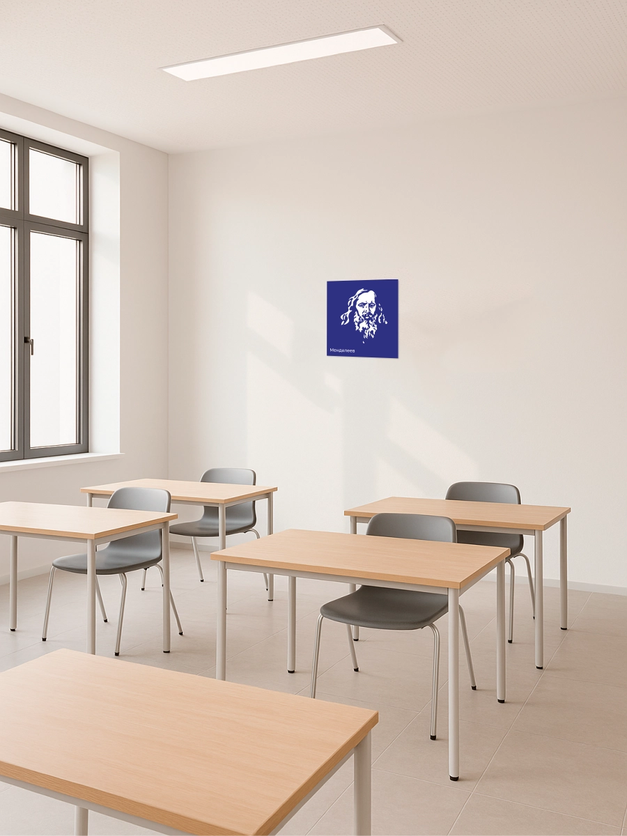 Стенд с портретом Менделеева "Профессионалитет" 5 Стенд с портретом Менделеева "Профессионалитет" — изображение 5