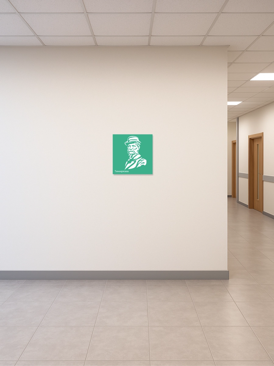 Стенд с портретом Тимирязева "Профессионалитет" 4 Стенд с портретом Тимирязева "Профессионалитет" — изображение 4