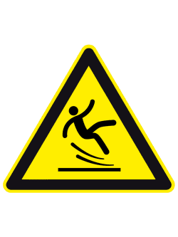 Осторожно! Скользкий пол