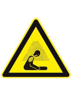 Опасно! Недостаток кислорода / удушающие газы