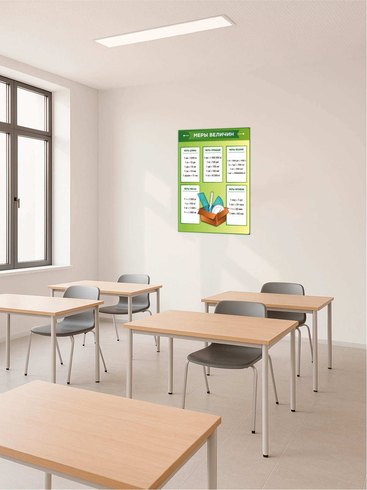 Стенда «Меры величин» 75×99 см 5 Стенда «Меры величин» 75×99 см — изображение 5