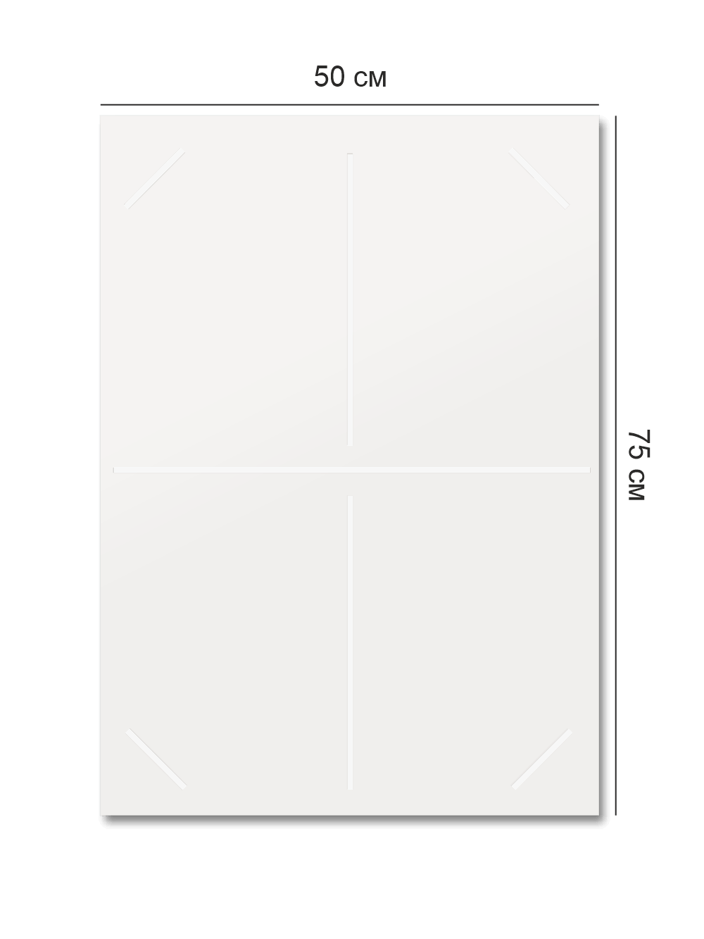 Стенд по воинскому учёту 50х75 см - 3 плоских и 1 объемный карман - светлый вариант 2 Стенд по воинскому учёту 50х75 см - 3 плоских и 1 объемный карман - светлый вариант — изображение 2