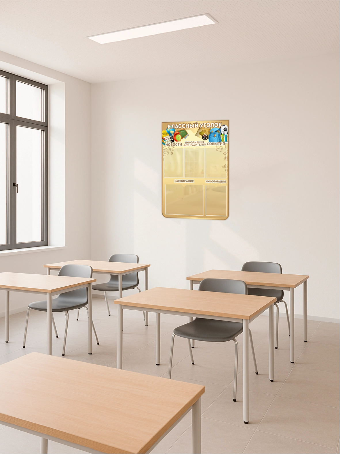 Стенд “Классный уголок” 75×99 см 5 Стенд “Классный уголок” 75×99 см — изображение 5