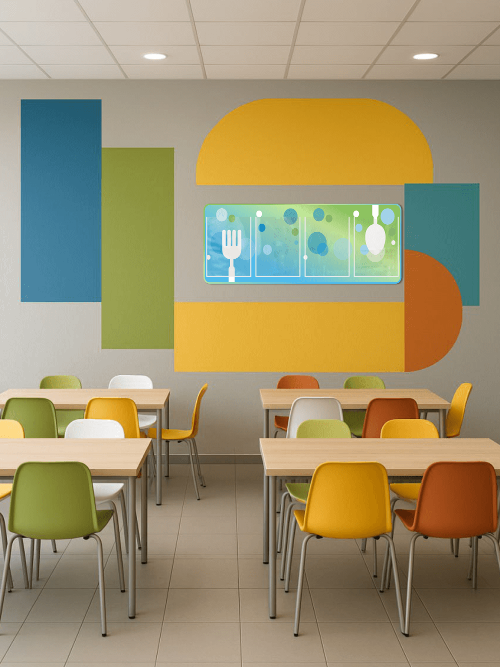 Стенд в школьную столовую с карманами 5 Стенд в школьную столовую с карманами — изображение 5