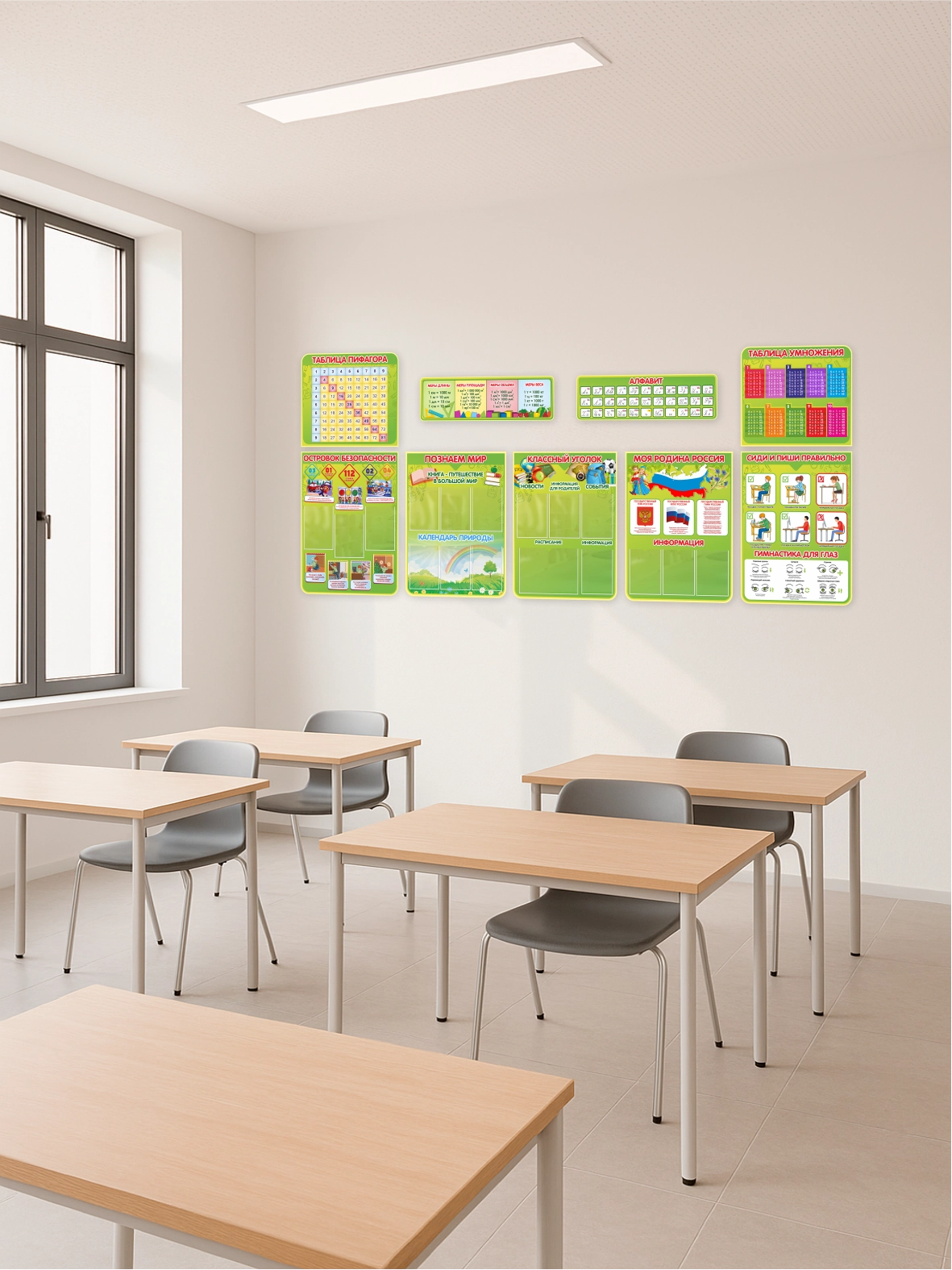 Комплект стендов для начальной школы 3 Комплект стендов для начальной школы — изображение 3