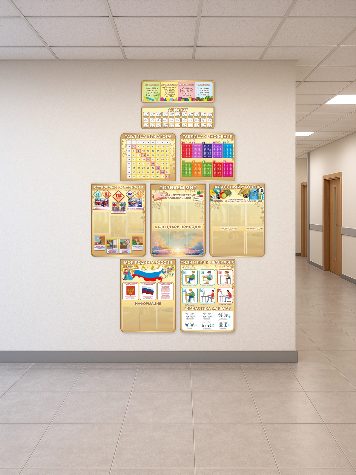 Комплект стендов для начальной школы 2 Комплект стендов для начальной школы — изображение 2