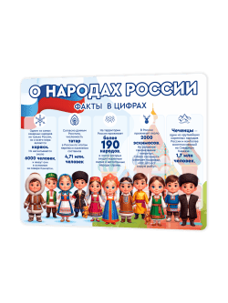 стенд народы россии