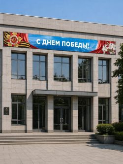 мокап баннер 5000х500 небо