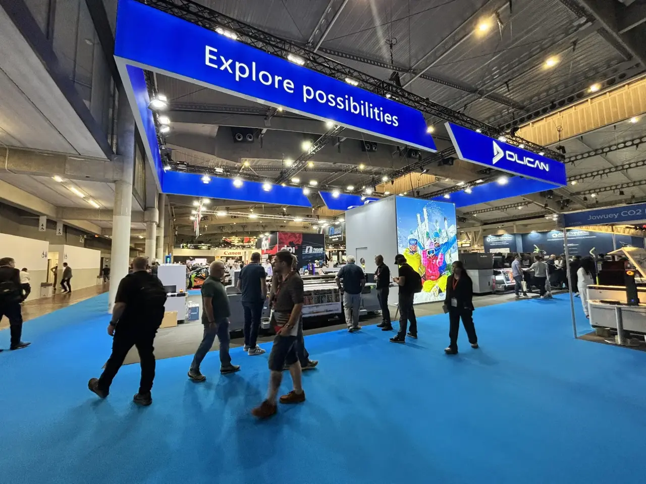 Выставочные павильоны FESPA 2026