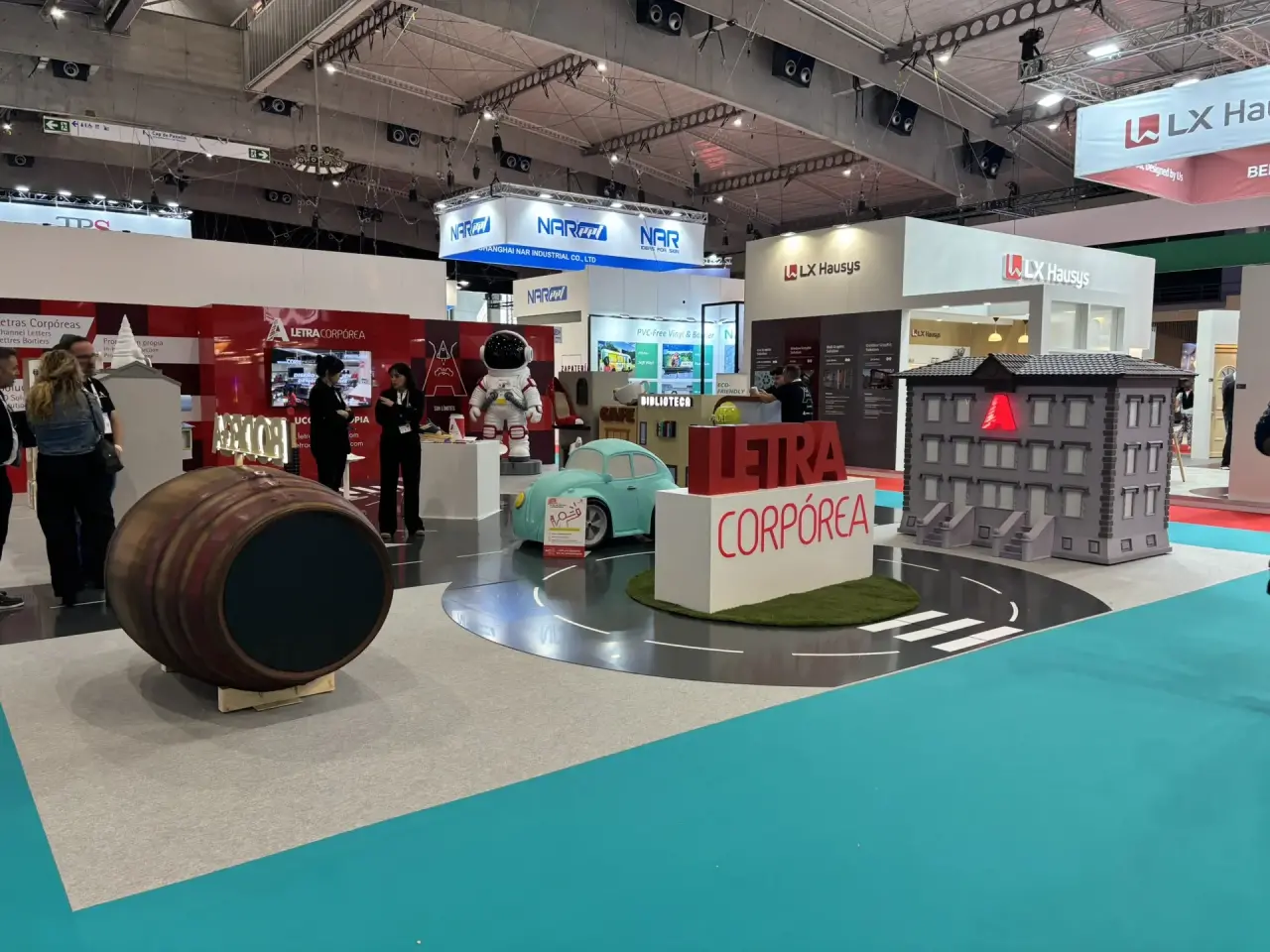 Оформление выставочных пространств FESPA