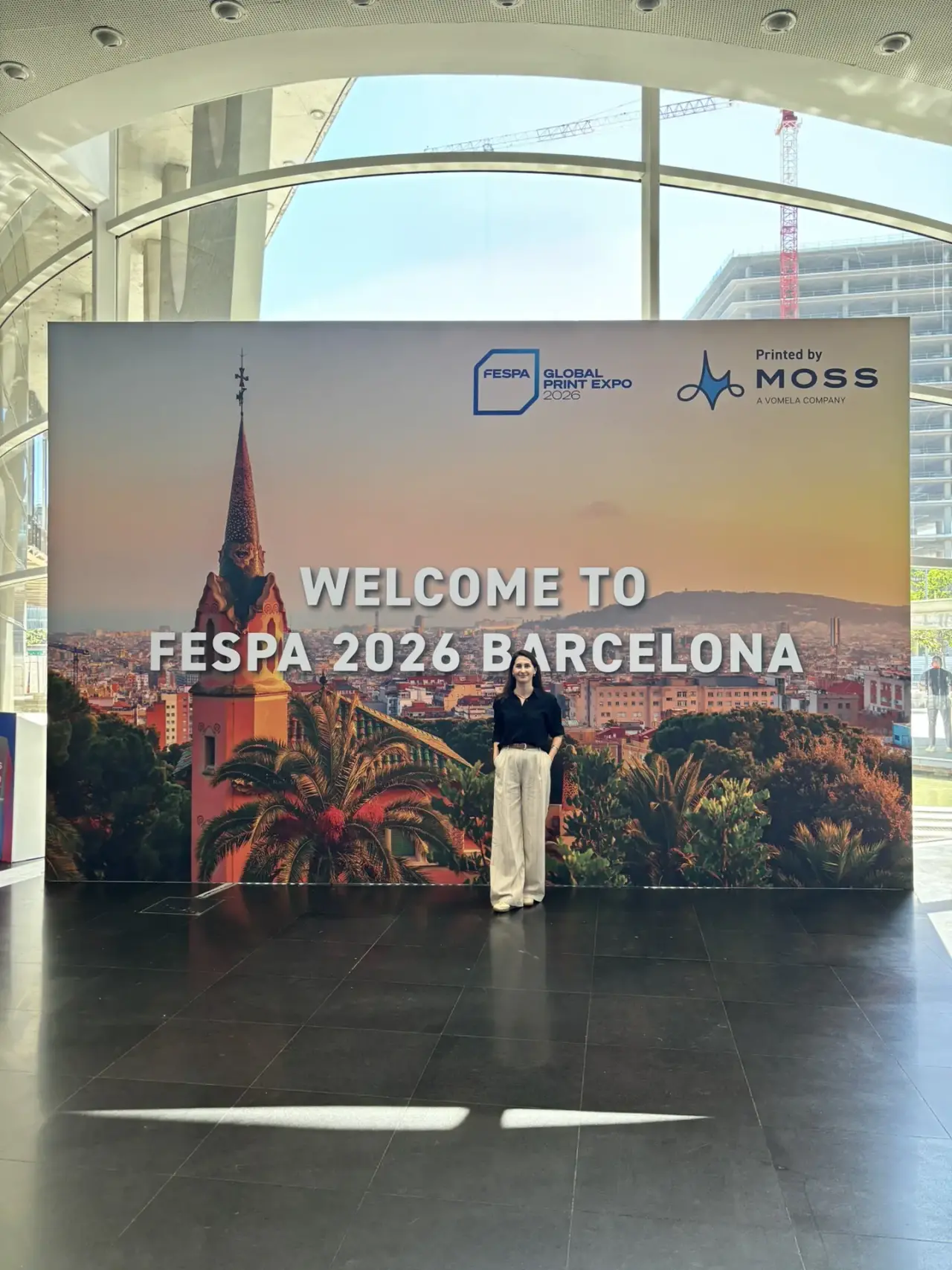 Команда НижСтенд на FESPA 2026 Barcelona